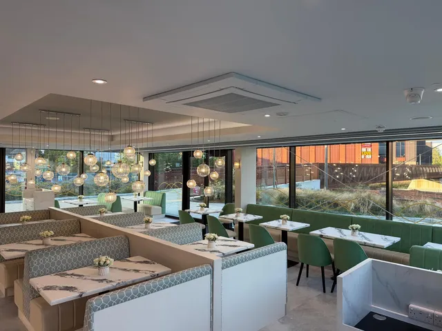 Commercial cafe fit-out decorating in Derby